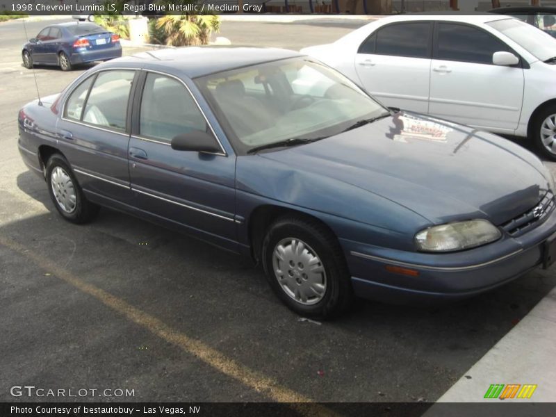 Regal Blue Metallic / Medium Gray 1998 Chevrolet Lumina LS