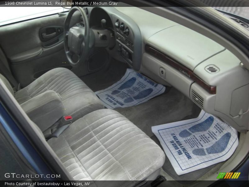 Regal Blue Metallic / Medium Gray 1998 Chevrolet Lumina LS