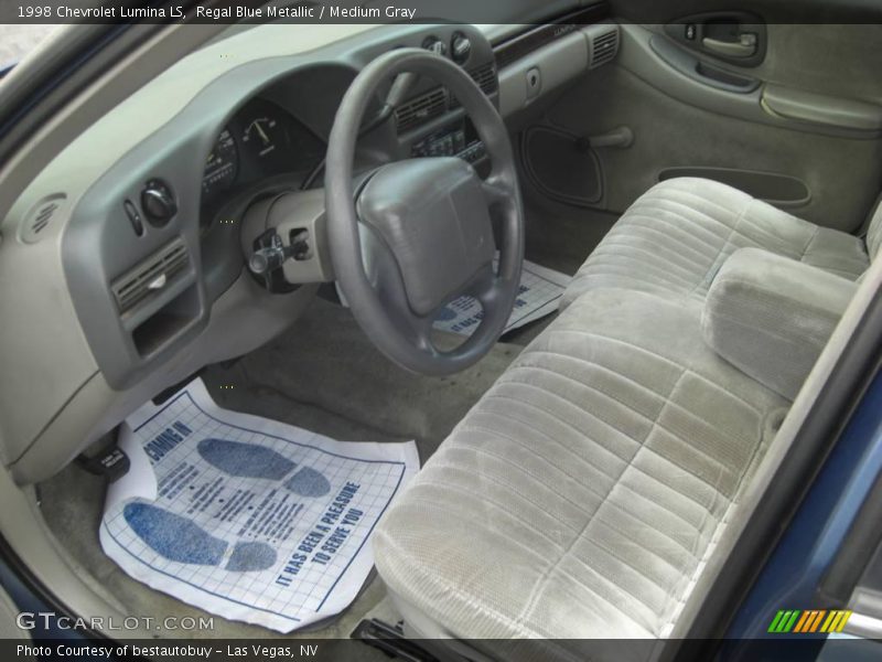 Regal Blue Metallic / Medium Gray 1998 Chevrolet Lumina LS