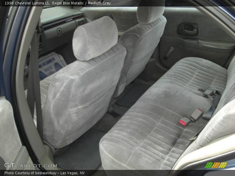 Regal Blue Metallic / Medium Gray 1998 Chevrolet Lumina LS