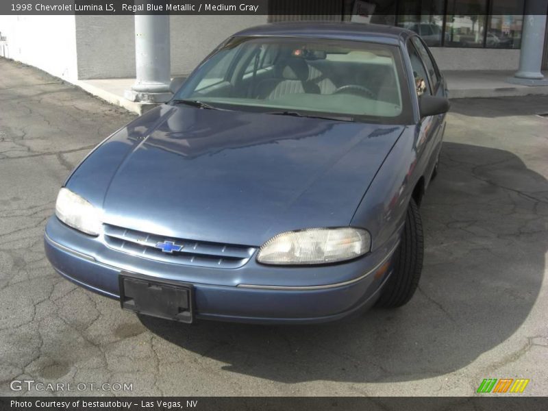 Regal Blue Metallic / Medium Gray 1998 Chevrolet Lumina LS