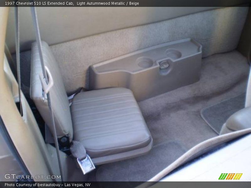 Light Autumnwood Metallic / Beige 1997 Chevrolet S10 LS Extended Cab