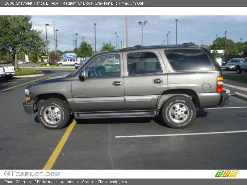 Medium Charcoal Gray Metallic / Medium Oak 2000 Chevrolet Tahoe LT 4x4