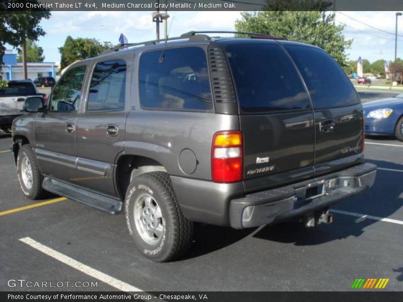 Medium Charcoal Gray Metallic / Medium Oak 2000 Chevrolet Tahoe LT 4x4