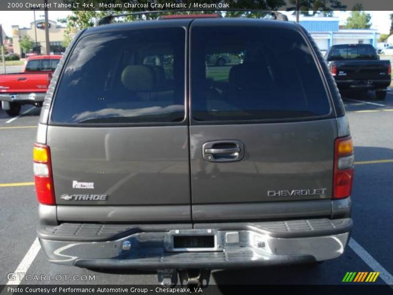 Medium Charcoal Gray Metallic / Medium Oak 2000 Chevrolet Tahoe LT 4x4