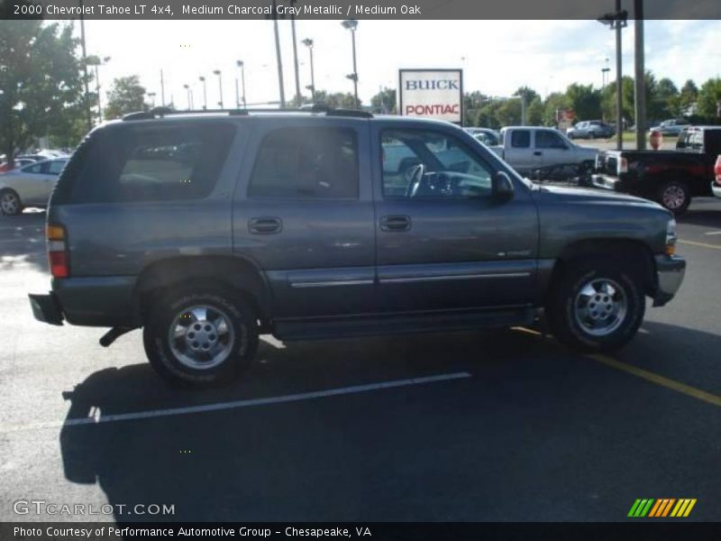 Medium Charcoal Gray Metallic / Medium Oak 2000 Chevrolet Tahoe LT 4x4