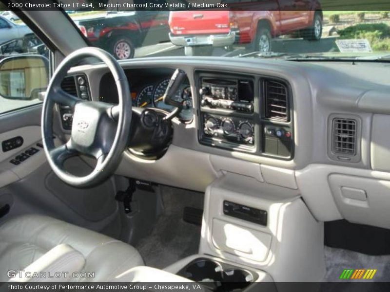Medium Charcoal Gray Metallic / Medium Oak 2000 Chevrolet Tahoe LT 4x4