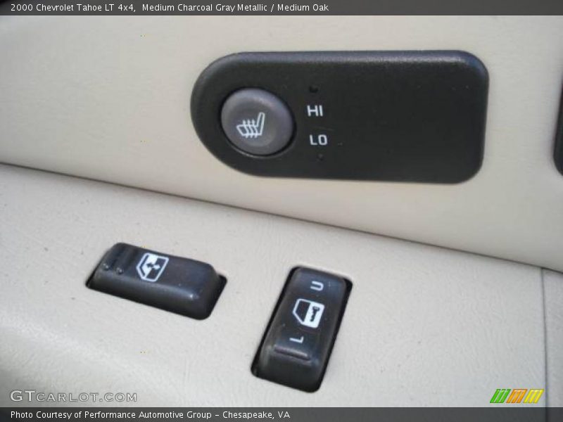 Medium Charcoal Gray Metallic / Medium Oak 2000 Chevrolet Tahoe LT 4x4