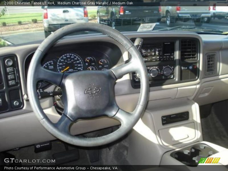 Medium Charcoal Gray Metallic / Medium Oak 2000 Chevrolet Tahoe LT 4x4