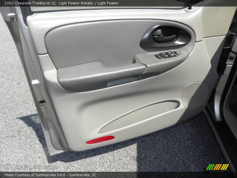 Light Pewter Metallic / Light Pewter 2002 Chevrolet TrailBlazer LS