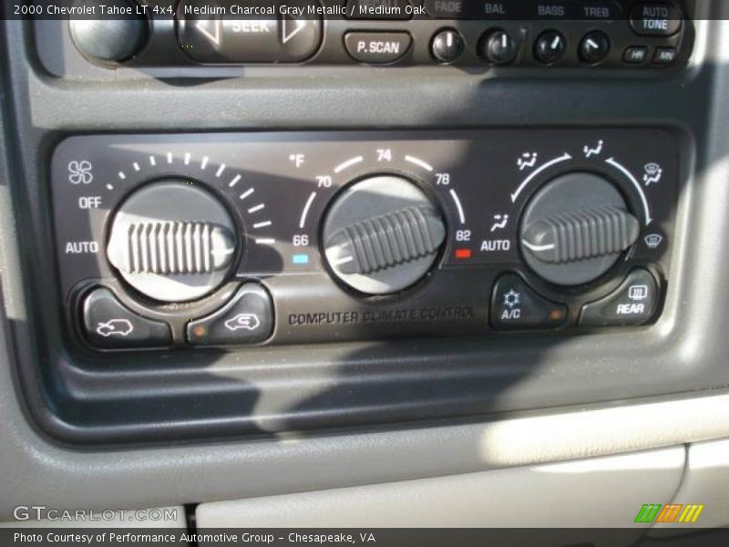 Medium Charcoal Gray Metallic / Medium Oak 2000 Chevrolet Tahoe LT 4x4
