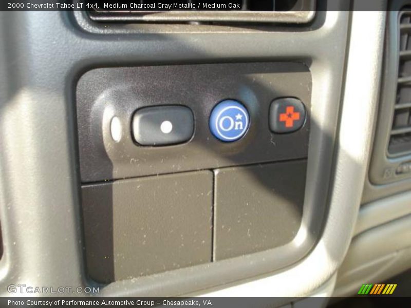 Medium Charcoal Gray Metallic / Medium Oak 2000 Chevrolet Tahoe LT 4x4