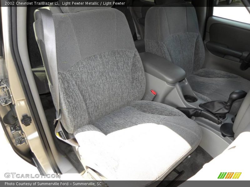Light Pewter Metallic / Light Pewter 2002 Chevrolet TrailBlazer LS