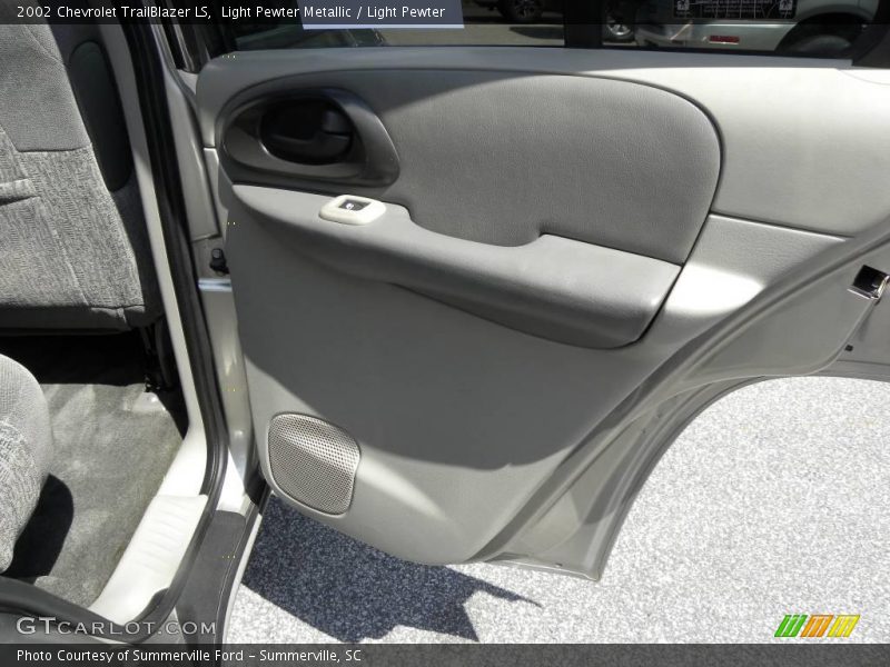 Light Pewter Metallic / Light Pewter 2002 Chevrolet TrailBlazer LS