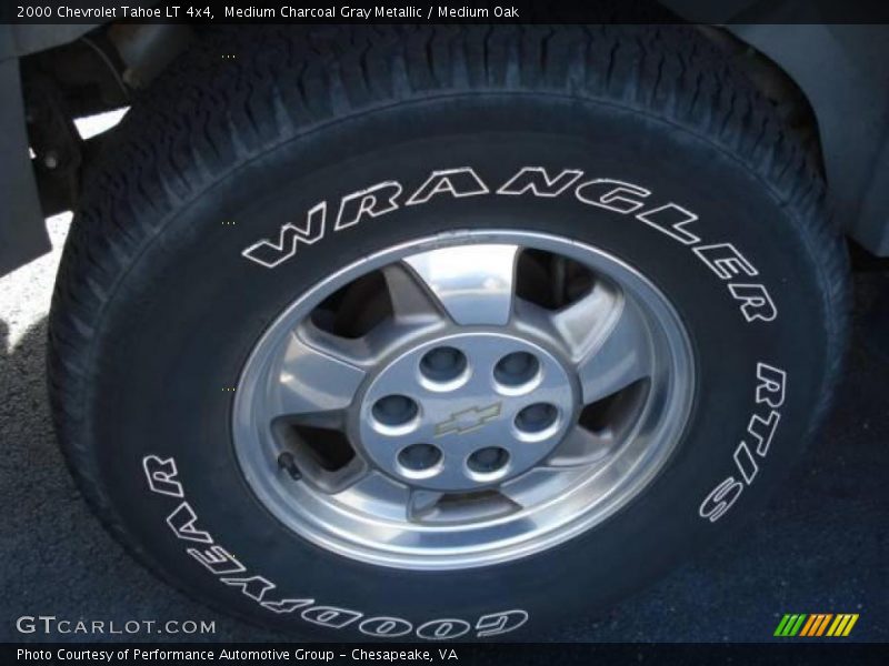 Medium Charcoal Gray Metallic / Medium Oak 2000 Chevrolet Tahoe LT 4x4
