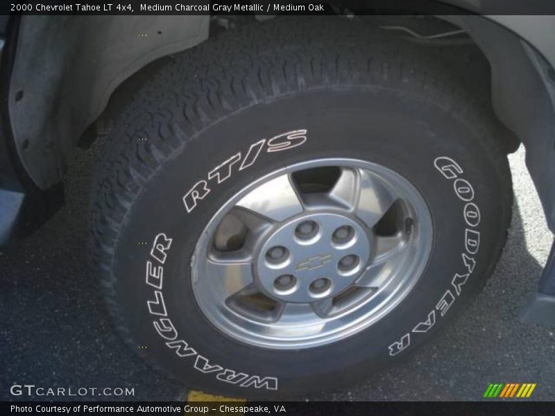 Medium Charcoal Gray Metallic / Medium Oak 2000 Chevrolet Tahoe LT 4x4