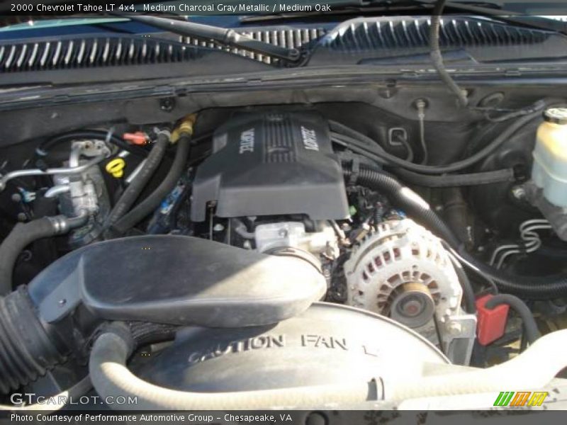 Medium Charcoal Gray Metallic / Medium Oak 2000 Chevrolet Tahoe LT 4x4