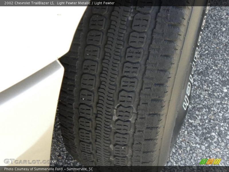 Light Pewter Metallic / Light Pewter 2002 Chevrolet TrailBlazer LS