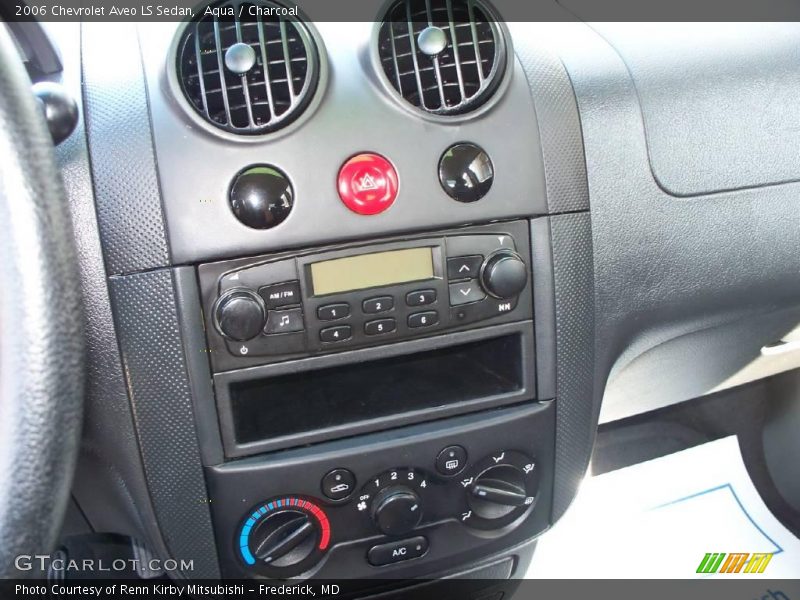 Aqua / Charcoal 2006 Chevrolet Aveo LS Sedan