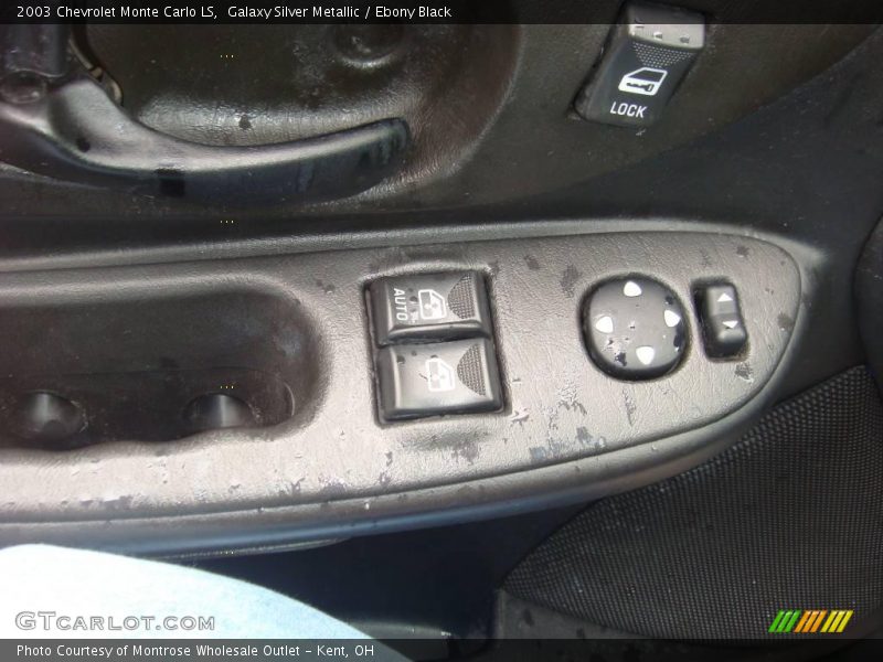 Galaxy Silver Metallic / Ebony Black 2003 Chevrolet Monte Carlo LS