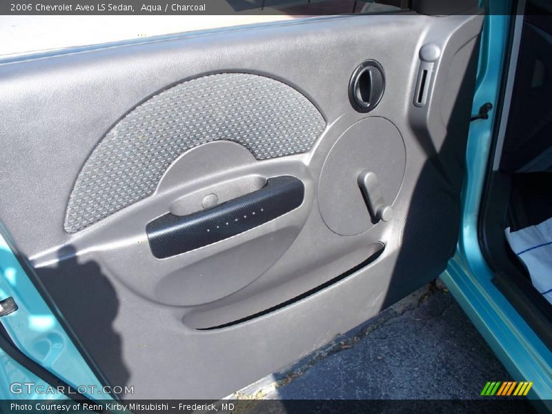 Aqua / Charcoal 2006 Chevrolet Aveo LS Sedan