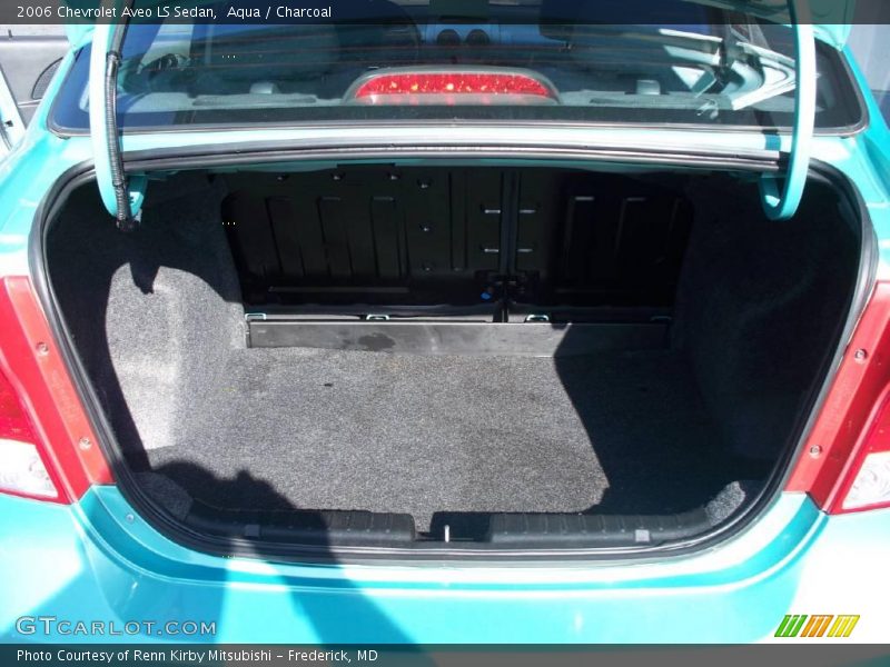 Aqua / Charcoal 2006 Chevrolet Aveo LS Sedan