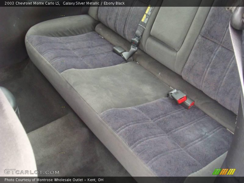 Galaxy Silver Metallic / Ebony Black 2003 Chevrolet Monte Carlo LS