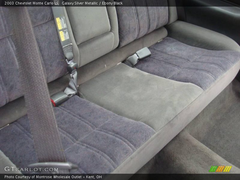 Galaxy Silver Metallic / Ebony Black 2003 Chevrolet Monte Carlo LS