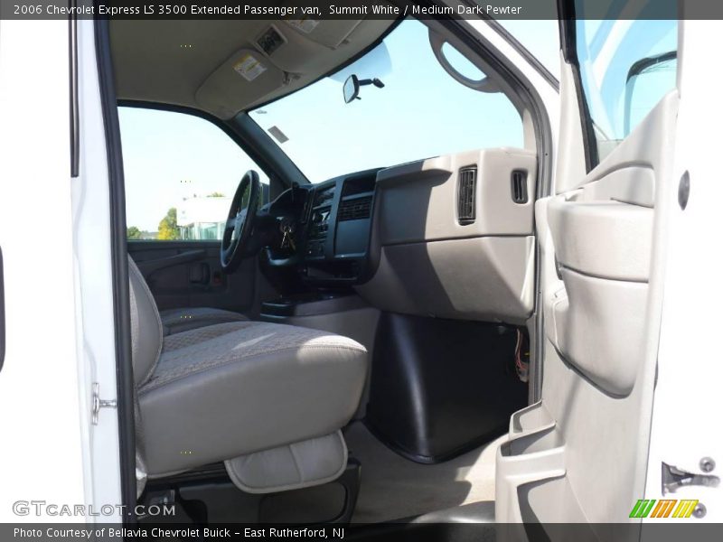 Summit White / Medium Dark Pewter 2006 Chevrolet Express LS 3500 Extended Passenger van