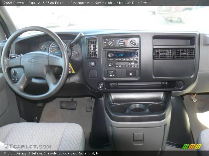 Summit White / Medium Dark Pewter 2006 Chevrolet Express LS 3500 Extended Passenger van