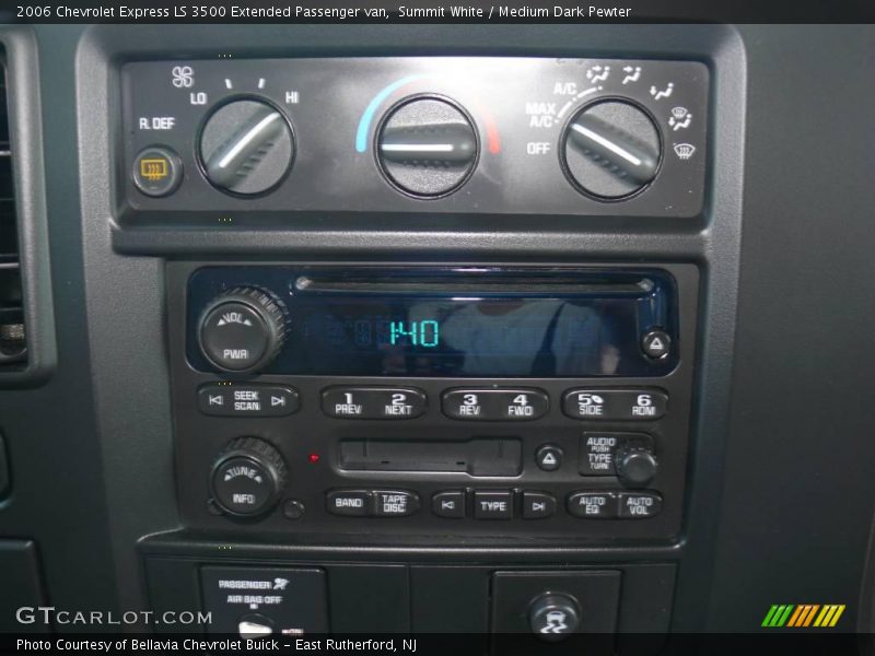 Summit White / Medium Dark Pewter 2006 Chevrolet Express LS 3500 Extended Passenger van