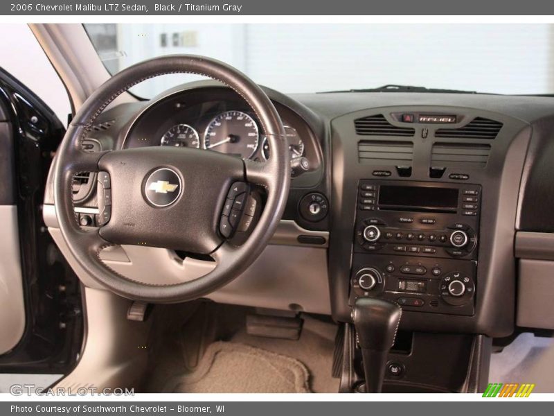 Black / Titanium Gray 2006 Chevrolet Malibu LTZ Sedan