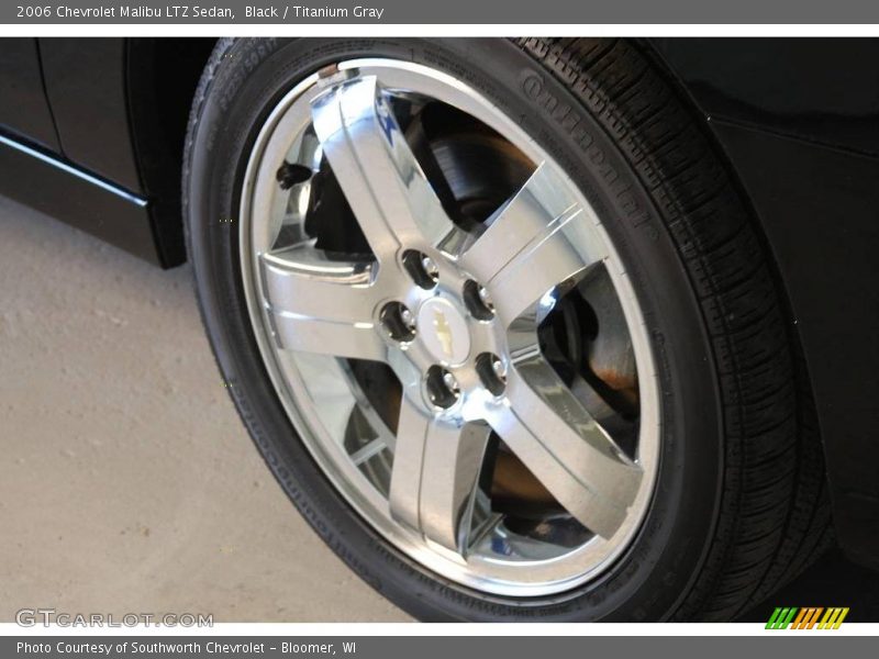Black / Titanium Gray 2006 Chevrolet Malibu LTZ Sedan
