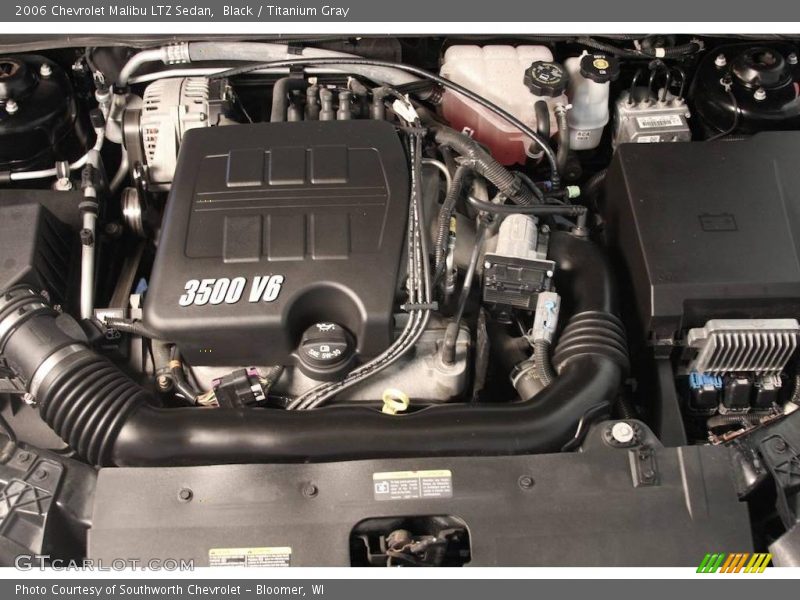 Black / Titanium Gray 2006 Chevrolet Malibu LTZ Sedan