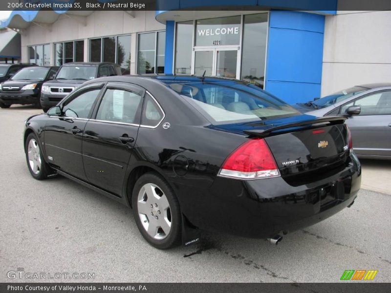 Black / Neutral Beige 2006 Chevrolet Impala SS