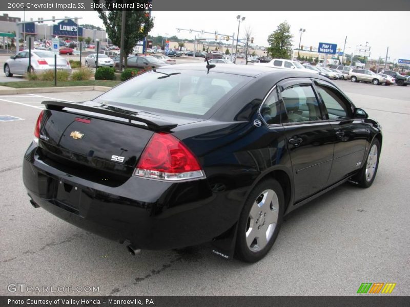 Black / Neutral Beige 2006 Chevrolet Impala SS