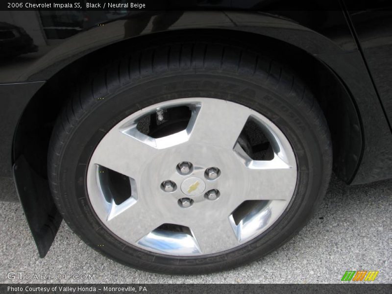 Black / Neutral Beige 2006 Chevrolet Impala SS