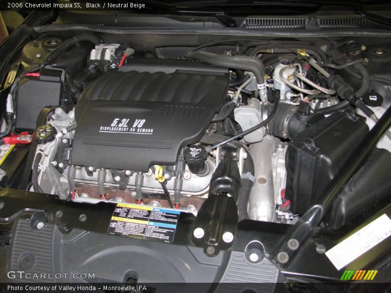 Black / Neutral Beige 2006 Chevrolet Impala SS
