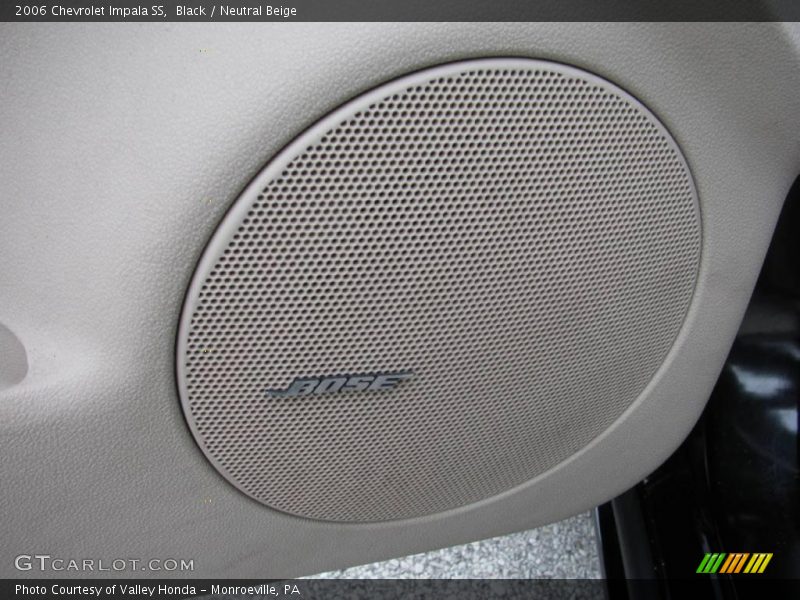 Black / Neutral Beige 2006 Chevrolet Impala SS