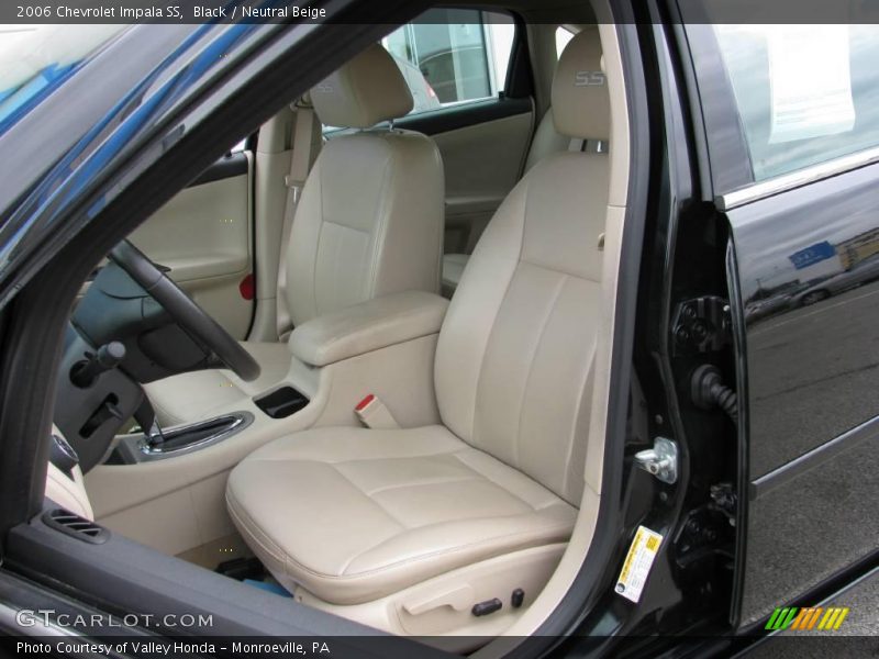 Black / Neutral Beige 2006 Chevrolet Impala SS