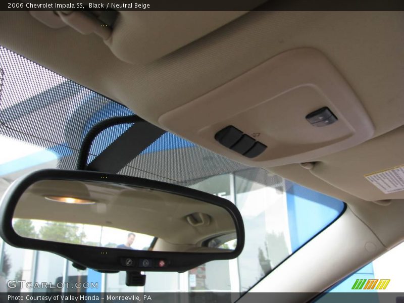 Black / Neutral Beige 2006 Chevrolet Impala SS