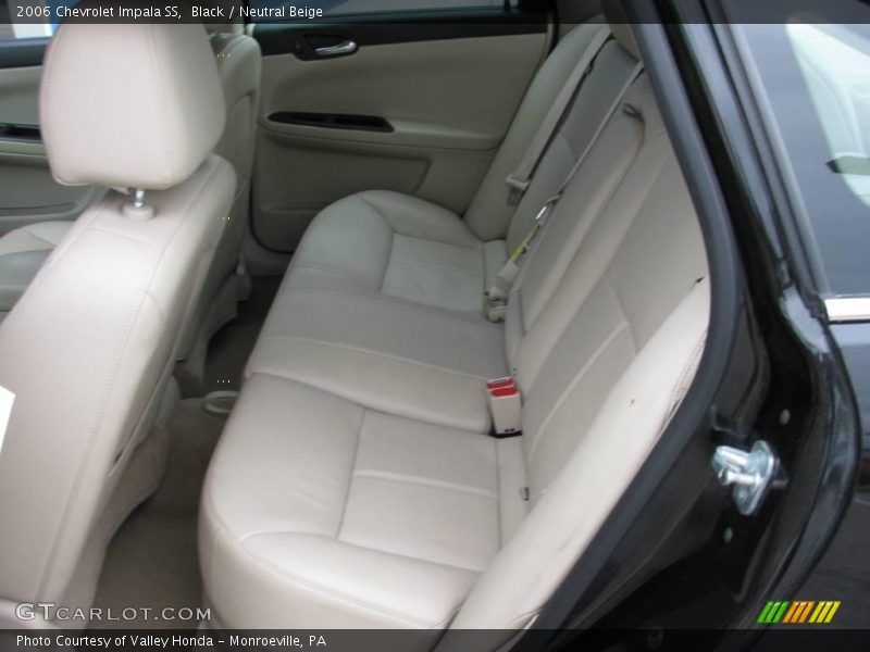 Black / Neutral Beige 2006 Chevrolet Impala SS