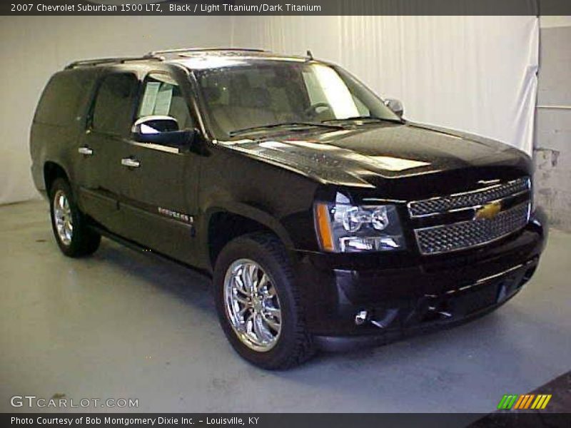 Black / Light Titanium/Dark Titanium 2007 Chevrolet Suburban 1500 LTZ