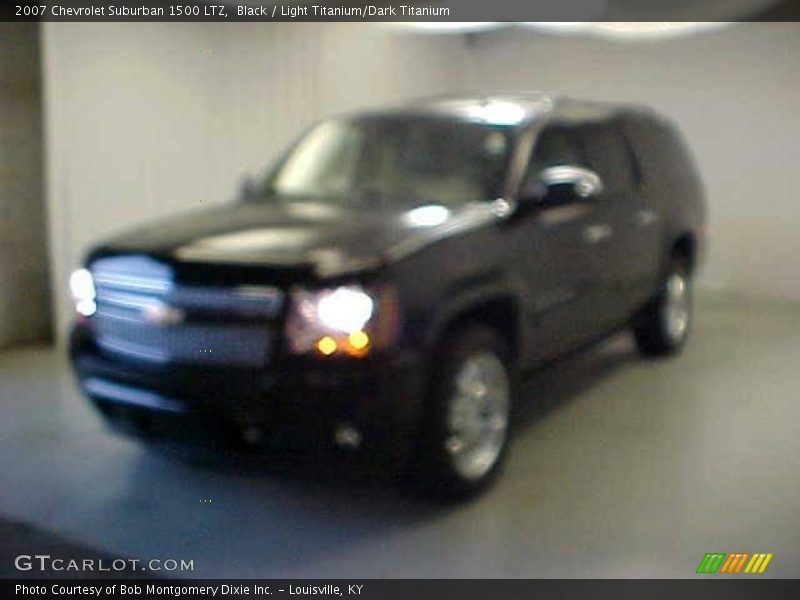 Black / Light Titanium/Dark Titanium 2007 Chevrolet Suburban 1500 LTZ
