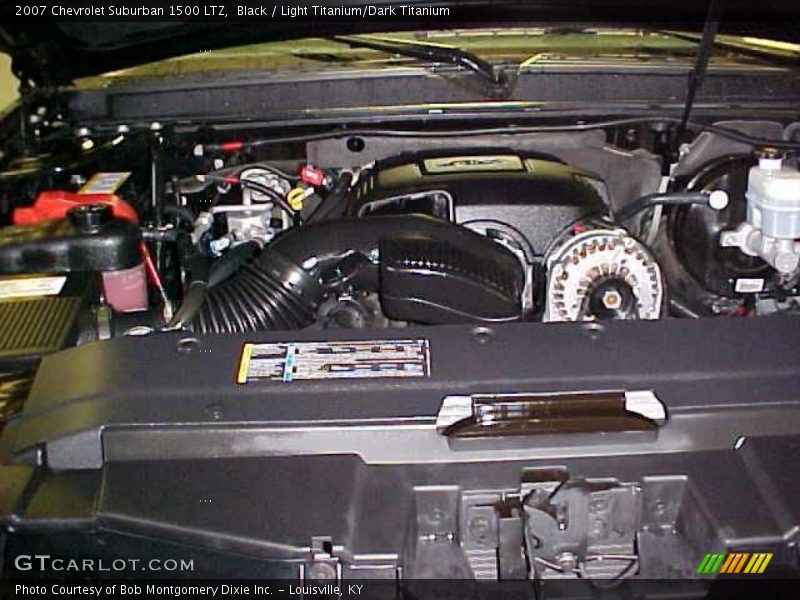 Black / Light Titanium/Dark Titanium 2007 Chevrolet Suburban 1500 LTZ