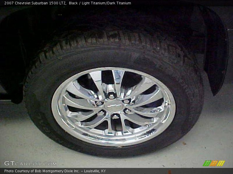 Black / Light Titanium/Dark Titanium 2007 Chevrolet Suburban 1500 LTZ