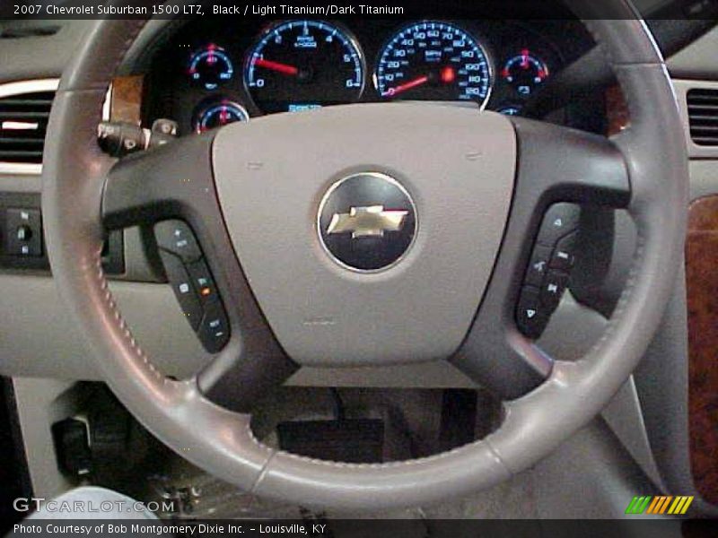 Black / Light Titanium/Dark Titanium 2007 Chevrolet Suburban 1500 LTZ