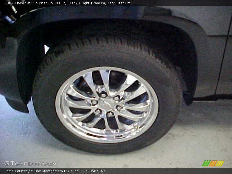 Black / Light Titanium/Dark Titanium 2007 Chevrolet Suburban 1500 LTZ