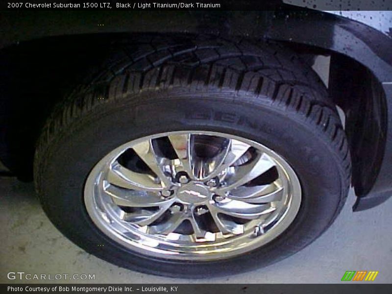 Black / Light Titanium/Dark Titanium 2007 Chevrolet Suburban 1500 LTZ