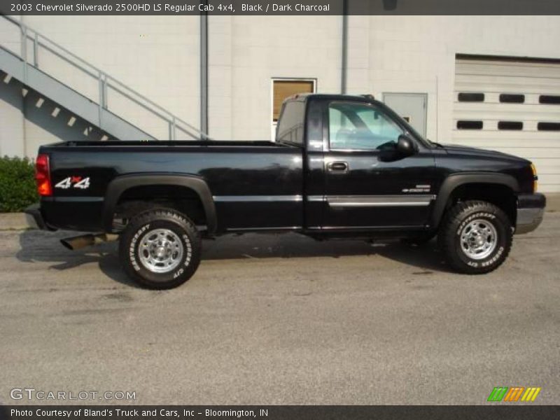 Black / Dark Charcoal 2003 Chevrolet Silverado 2500HD LS Regular Cab 4x4